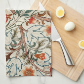 William Morris keukenhanddoek bloemenontwerp (Quarter Fold)