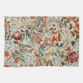 William Morris keukenhanddoek bloemenontwerp (Horizontaal)