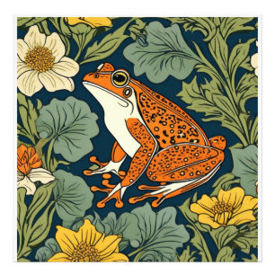 William Morris kikker inspiratie Foto Afdruk