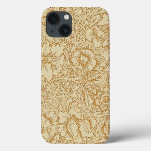 William Morris Klaproos Bloem Behang Case-Mate iPhone Case (Achterkant)