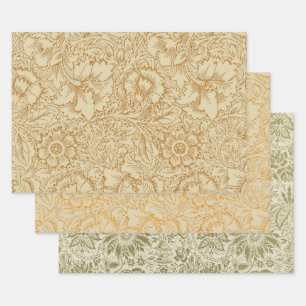 William Morris Klaproos Bloem Behang Inpakpapier Vel