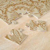William Morris Klaproos Bloem Behang Legpuzzel (Zijkant)
