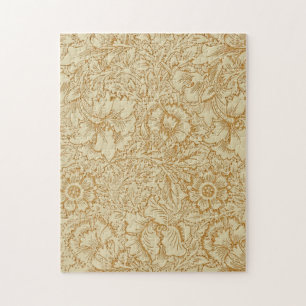 William Morris Klaproos Bloem Behang Legpuzzel