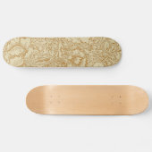 William Morris Klaproos Bloem Behang Persoonlijk Skateboard (Horizontaal)