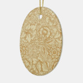 William Morris Klaproos Bloemenbehang Keramisch Ornament (Links)