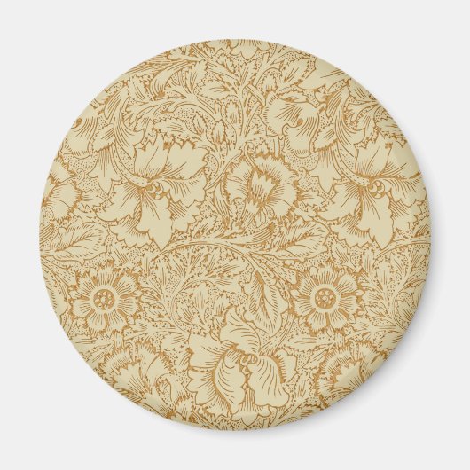 William Morris Klaproos Bloemenbehang Magneet (Voorkant)