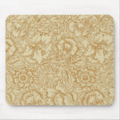 William Morris Klaproos Bloemenbehang Muismat (Voorkant)