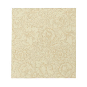 William Morris Klaproos Bloemenbehang Notitieblok