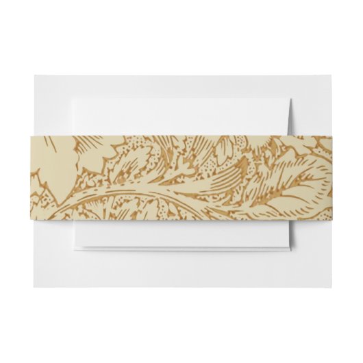 William Morris Klaproos Bloemenbehang Uitnodigingen Wikkel (Voorkant Voorbeeld)