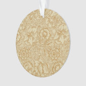 William Morris Klaproos Bloemig Behang Ornament (voorkant)