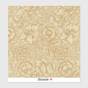 William Morris Klaproos Bloemig Behang Sticker