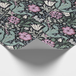 William Morris Klaproos Botanische Victoriaanse Be Cadeaupapier