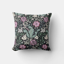 William Morris Klaproos Botanische Victoriaanse Be Kussen