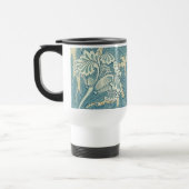 William Morris Klassieke Tulp Blauwe Bloem Reisbeker (Links)