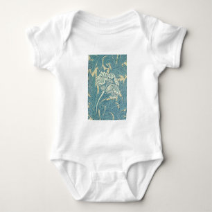 William Morris Klassieke Tulp Blauwe Bloemen Romper