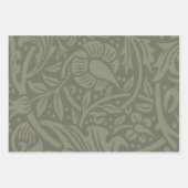 William Morris klaver botanische bloem Inpakpapier Vel (Voorkant 3)