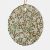 William Morris klaver botanische bloem Keramisch Ornament (Links)