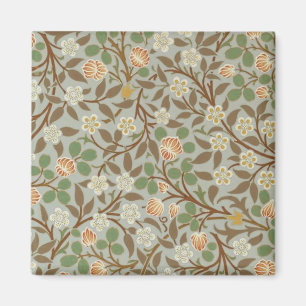 William Morris klaver botanische bloem Magneet