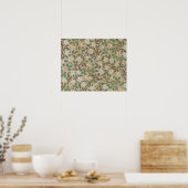 William Morris klaver botanische bloem Poster (Keuken)
