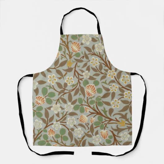 William Morris klaver botanische bloem Schort (Voorkant)