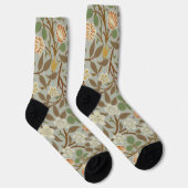 William Morris klaver botanische bloem Sokken (Rechts)