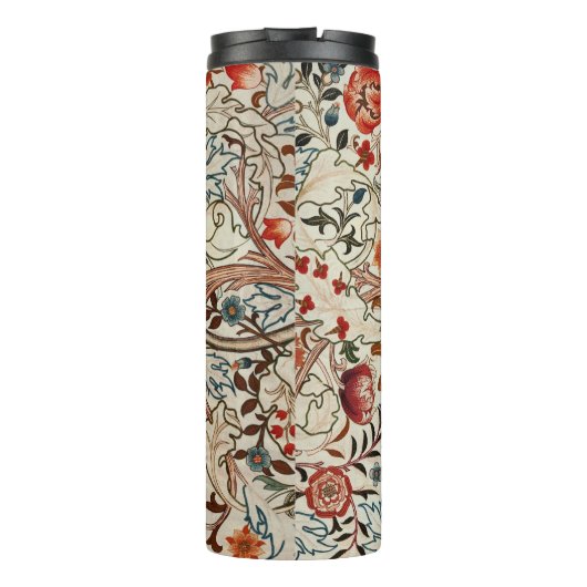 William Morris kunst bloemenontwerp thermische tum Thermosbeker (Achterkant)