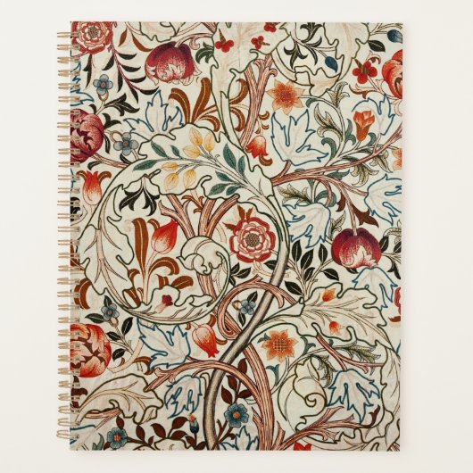 William Morris kunst bloemplanner Planner (Voorkant)