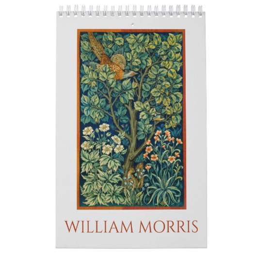 William Morris kunst grafische muur kalender (Hoes)