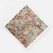 William Morris kunst ontwerp bloemenpapier servett Servet (Hoek)