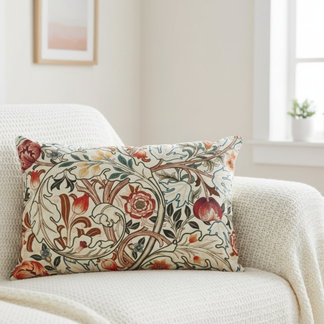 William Morris Kunst Worpkussen Bloem Accent Kussen (Creator heeft geüpload)