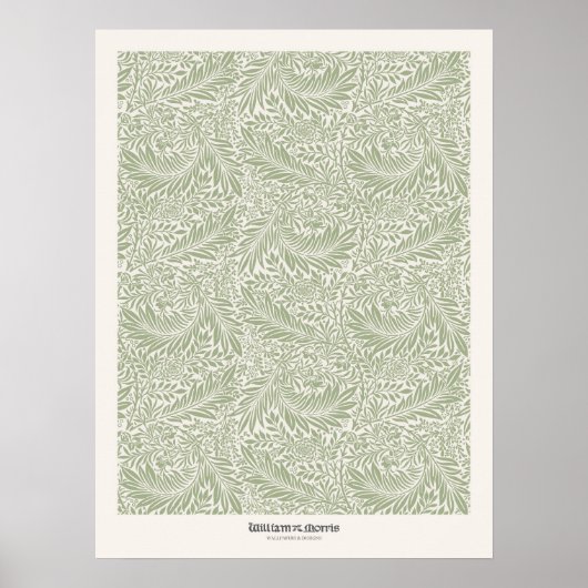 William Morris  Kunstdruk Elegant Exhibit Poster (Voorkant)