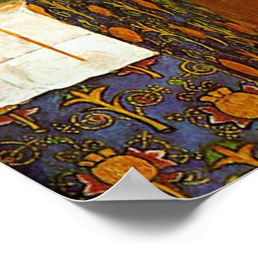 William Morris, La Belle Iseult, Poster (Hoek)