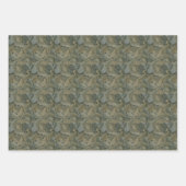  William Morris laat blauwe patronen achter Inpakpapier Vel (Voorkant 2)