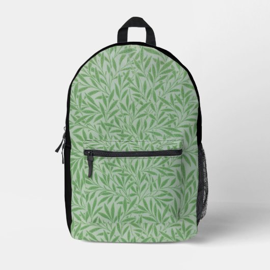 William Morris laat groene kunst schattige rugzak (Voorkant)