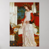 William Morris-LaBelle Iseult Poster (Voorkant)