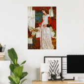 William Morris-LaBelle Iseult Poster (Thuiskantoor)