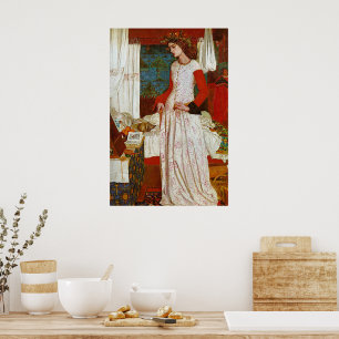 William Morris-LaBelle Iseult Poster