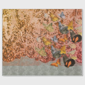 William Morris LACE en BUTTERFLIES Wrapppapier Cadeaupapier (Vlak)