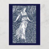 William Morris Lady Briefkaart (Voorkant)