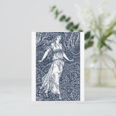 William Morris Lady Briefkaart (Staand voorkant)