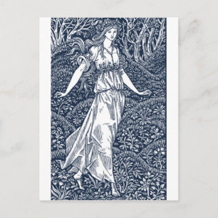 William Morris Lady Briefkaart