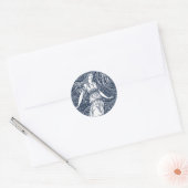 William Morris Lady Ronde Sticker (Envelop)