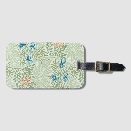 William Morris Larkspur Bagagelabel (Voorkant (horizontaal))