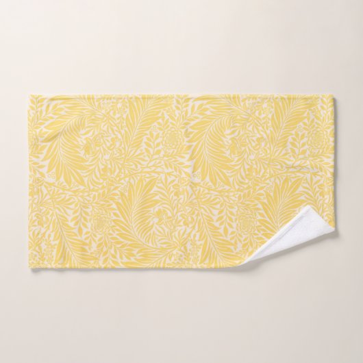 William Morris - Larkspur bladeren & bloempatroon Bad Handdoek (Handdoek)