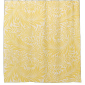 William Morris - Larkspur bladeren & bloempatroon Douchegordijn (Voorkant)