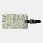 William Morris Larkspur Bloemenbehang Bagagelabel (Voorkant horizontaal)