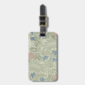 William Morris Larkspur Bloemenbehang Bagagelabel (Voorkant verticaal)