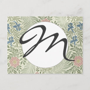 William Morris Larkspur Bloemenbehang Briefkaart