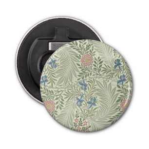 William Morris Larkspur Bloemenbehang Button Flesopener