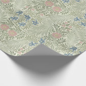 William Morris Larkspur Bloemenbehang Cadeaupapier (Hoek)